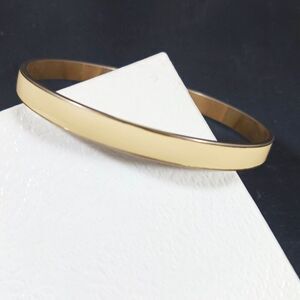 Vintage Enamel Gold Tone Bracelet